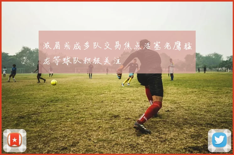 浓眉或成多队交易焦点活塞老鹰猛龙等球队积极关注